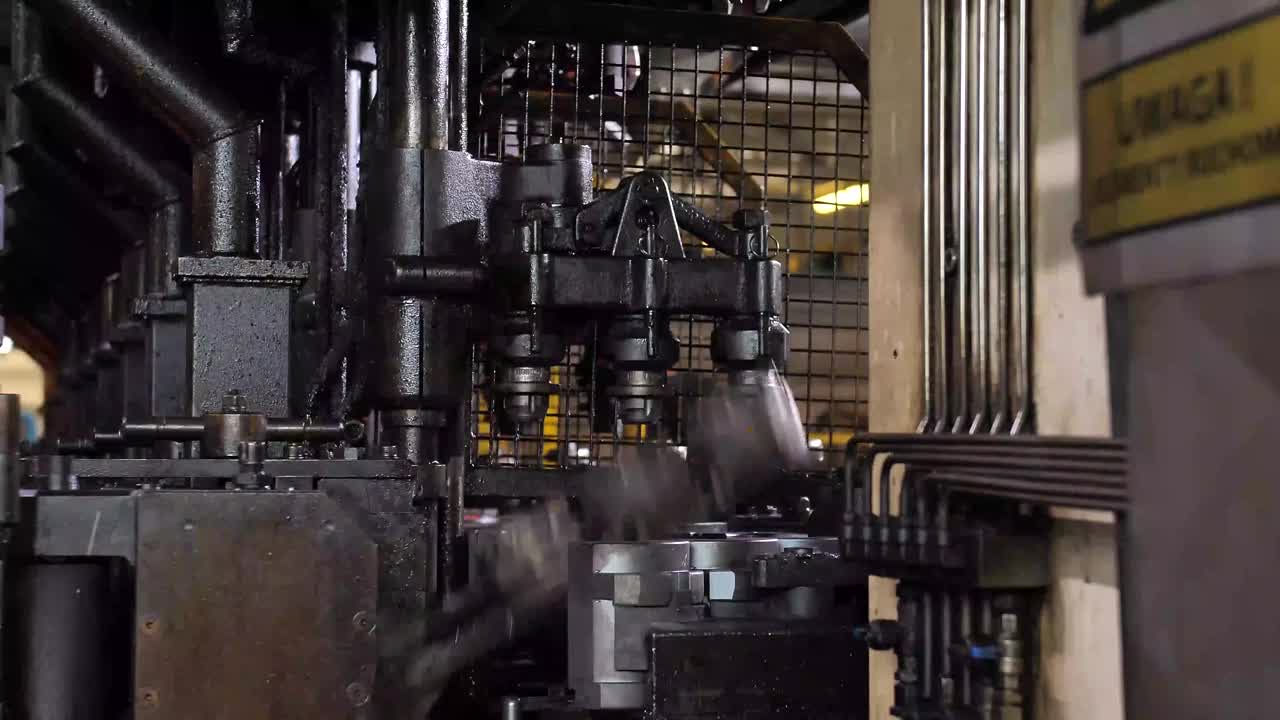 Heavy industrial machinery operating in a severe-service environment
